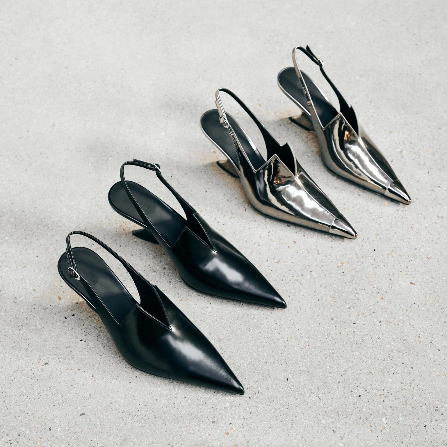 รองเท้าส้นเตี้ยแบบสวมเปิดส้น ด - Formal Women Daily Wear Sandals บทวิจารณ์และราคา