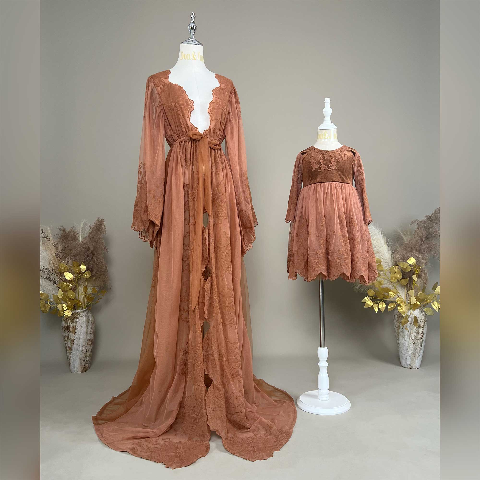 Don & Judy Bohe Tulle ปักลูกไม - Women Formal Wear Photoshoot บทวิจารณ์และราคา