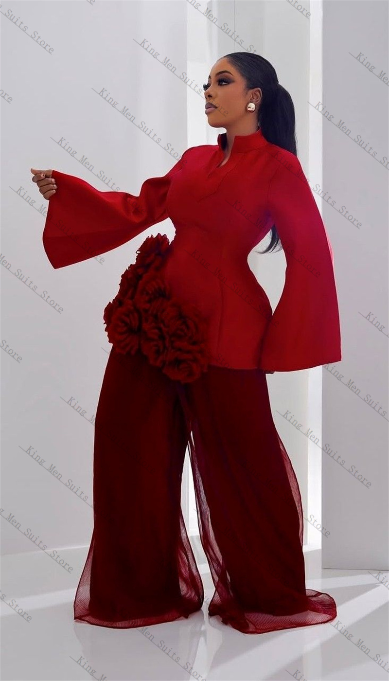 ชุดสูทผู้หญิงสีเบอร์กันดี 2 ชิ - Women'S Formal Wear Wedding Guest บทวิจารณ์และราคา