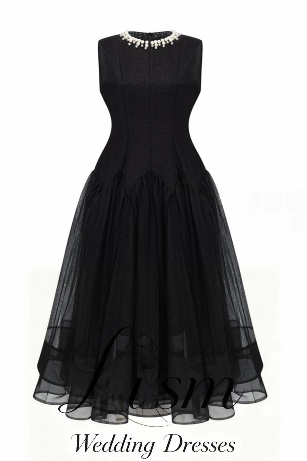 ชุดราตรีสีดำสุดหรูของ Lism พร้ - Women Formal Wear Black บทวิจารณ์และราคา