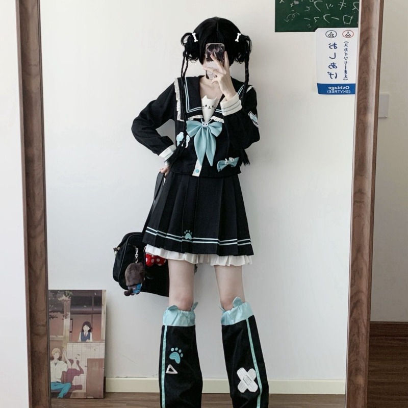 2025 ใหม่ญี่ปุ่นเกาหลี Kawaii  - Pencil Skirt Midi บทวิจารณ์และราคา