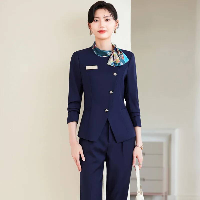 ชุดกางเกงสูทสไตล์หรูหราสำหรับผ - Women Formal Wear Pants บทวิจารณ์และราคา