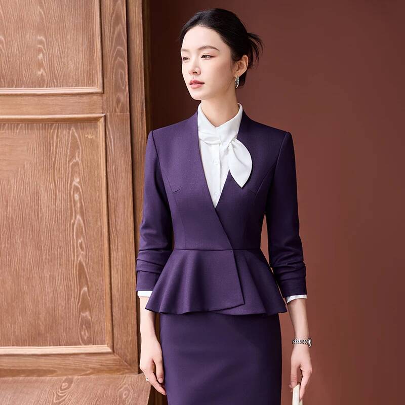 ชุดสูทผู้หญิงคุณภาพสูงสำหรับงา - Women Formal Wear Interview บทวิจารณ์และราคา