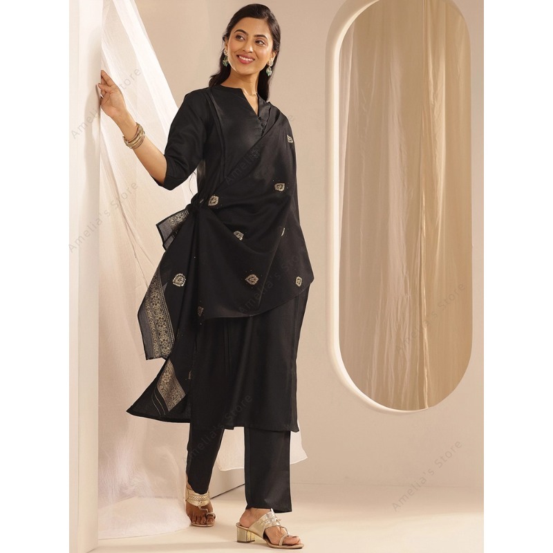 ชุดคุर्ตะ กางเกง และผ้าคลุมไหล - Women Formal Wear Ethnic บทวิจารณ์และราคา