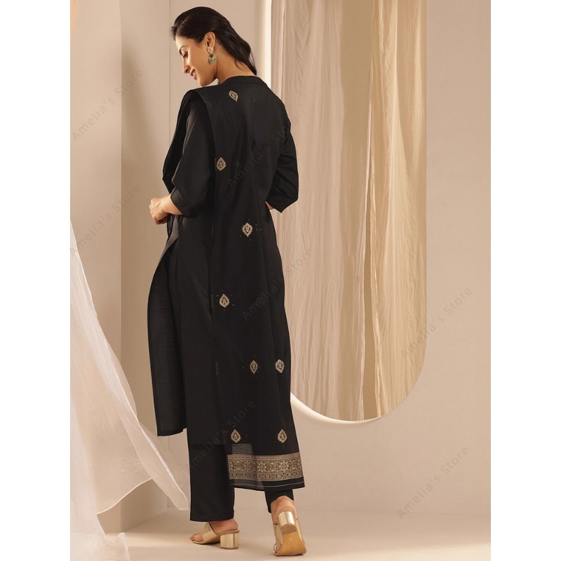 ชุดคุर्ตะ กางเกง และผ้าคลุมไหล - Women Formal Wear Ethnic บทวิจารณ์และราคา